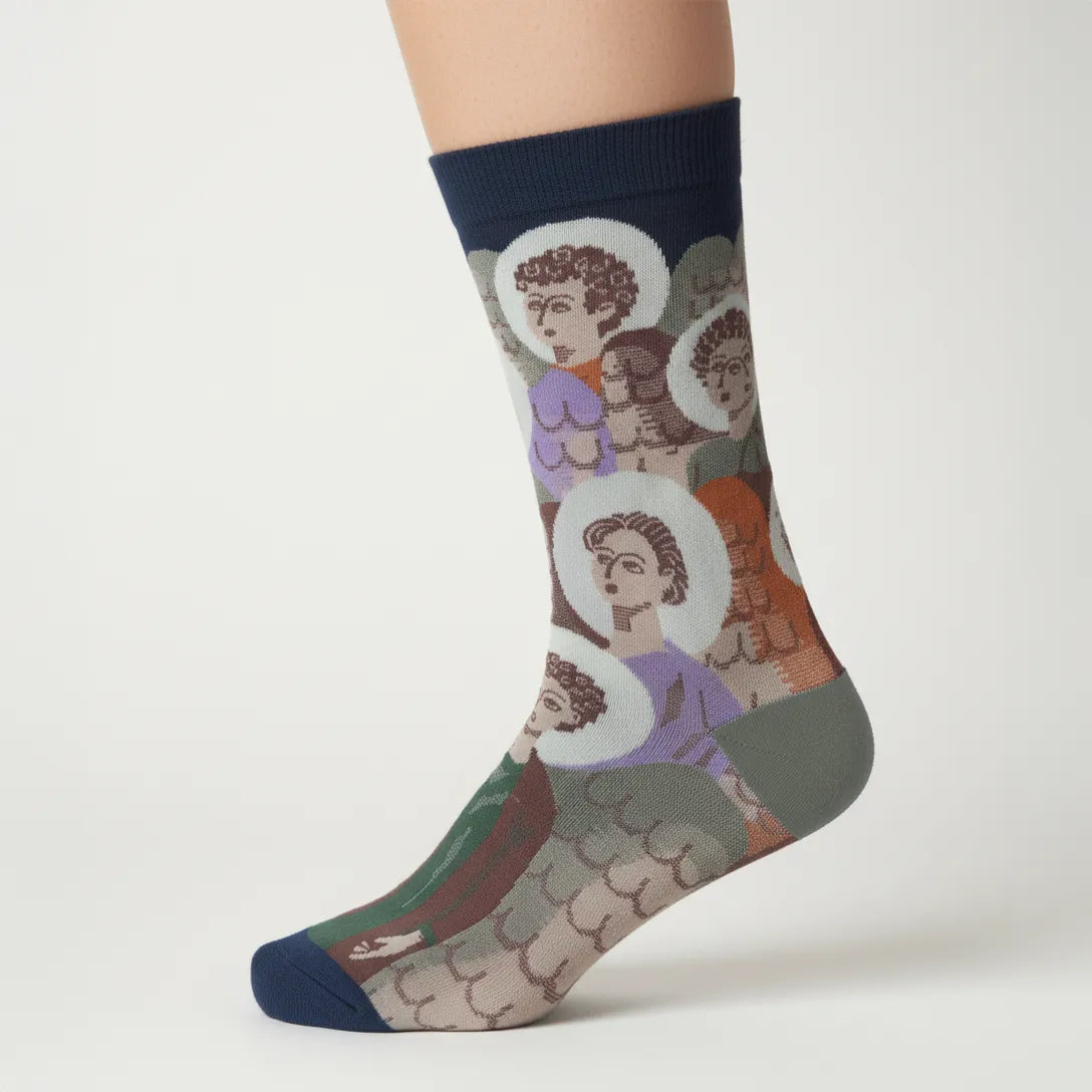 Athena’s Chorus Art Socks