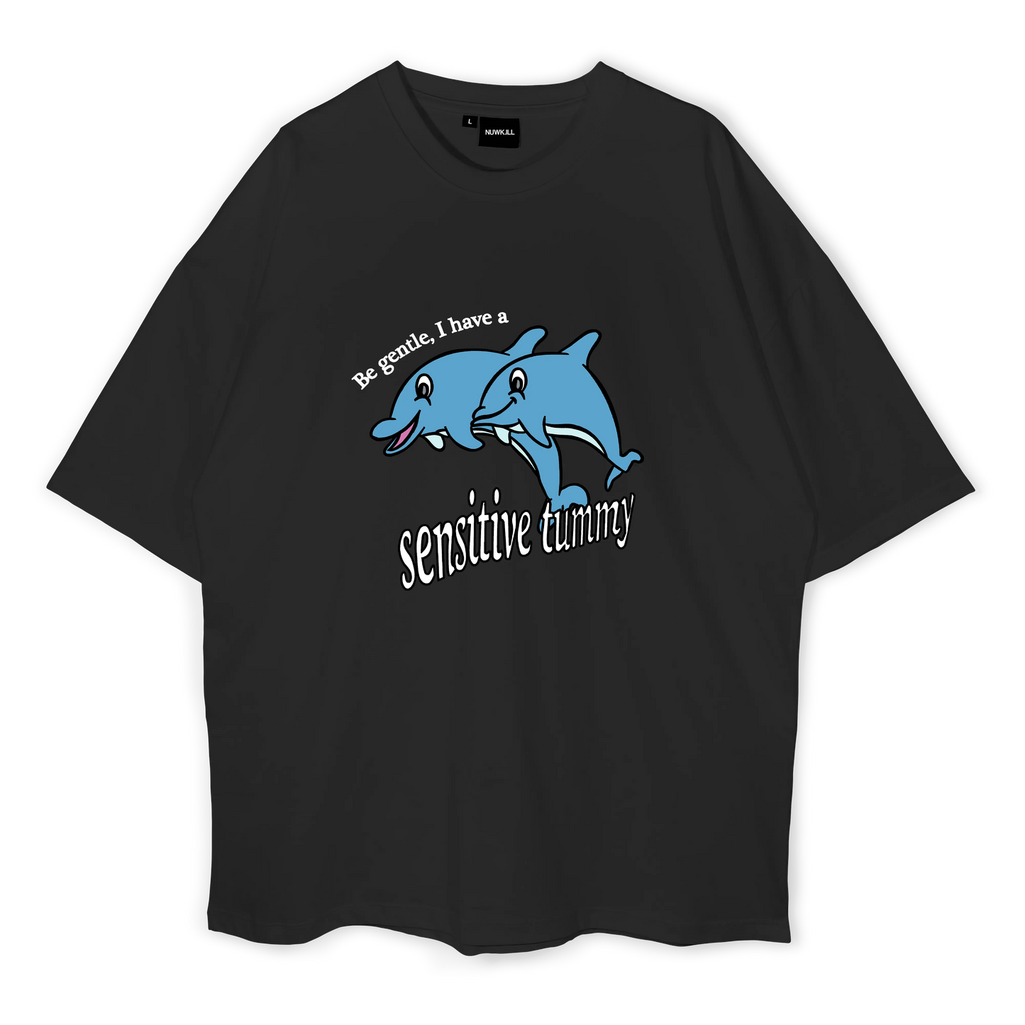 Sensitive Tummy Oversized T-shirt
