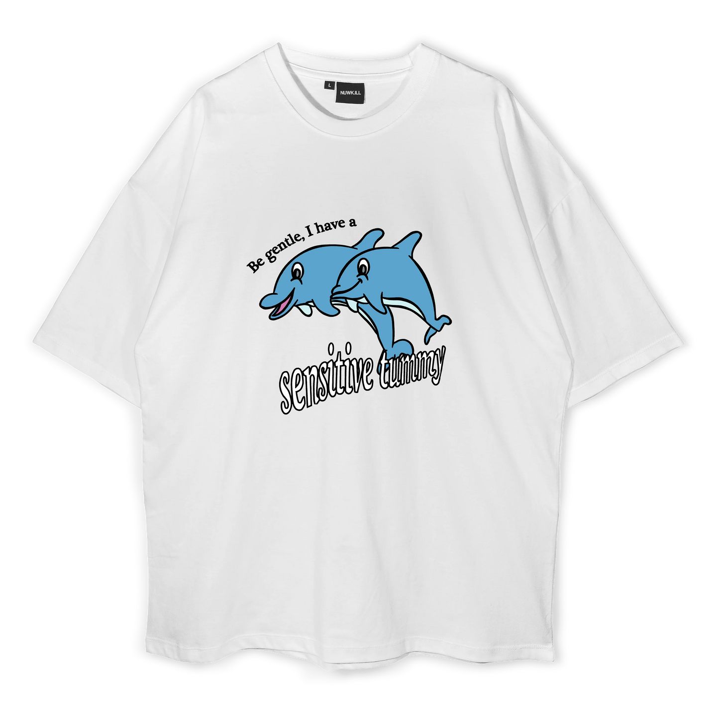 Sensitive Tummy Oversized T-shirt