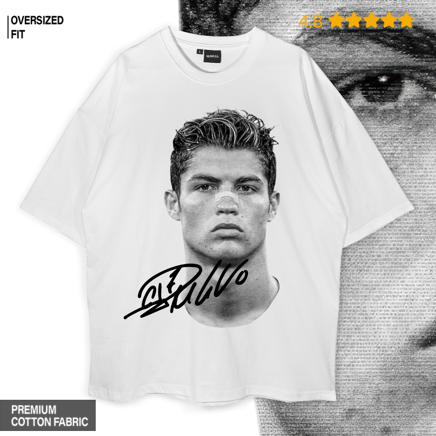 Cristiano Ronaldo CR7 Oversized T-shirt