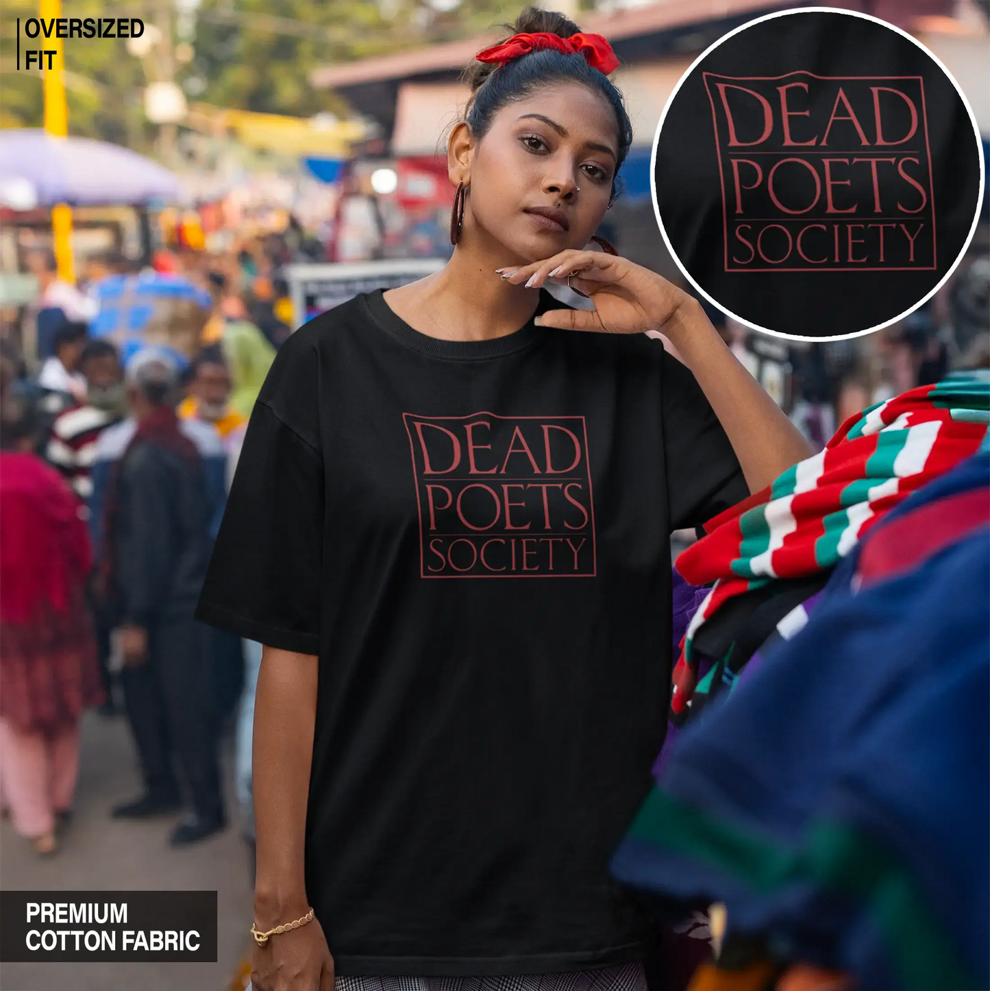 Dead Poet Society Oversized T-shirt
