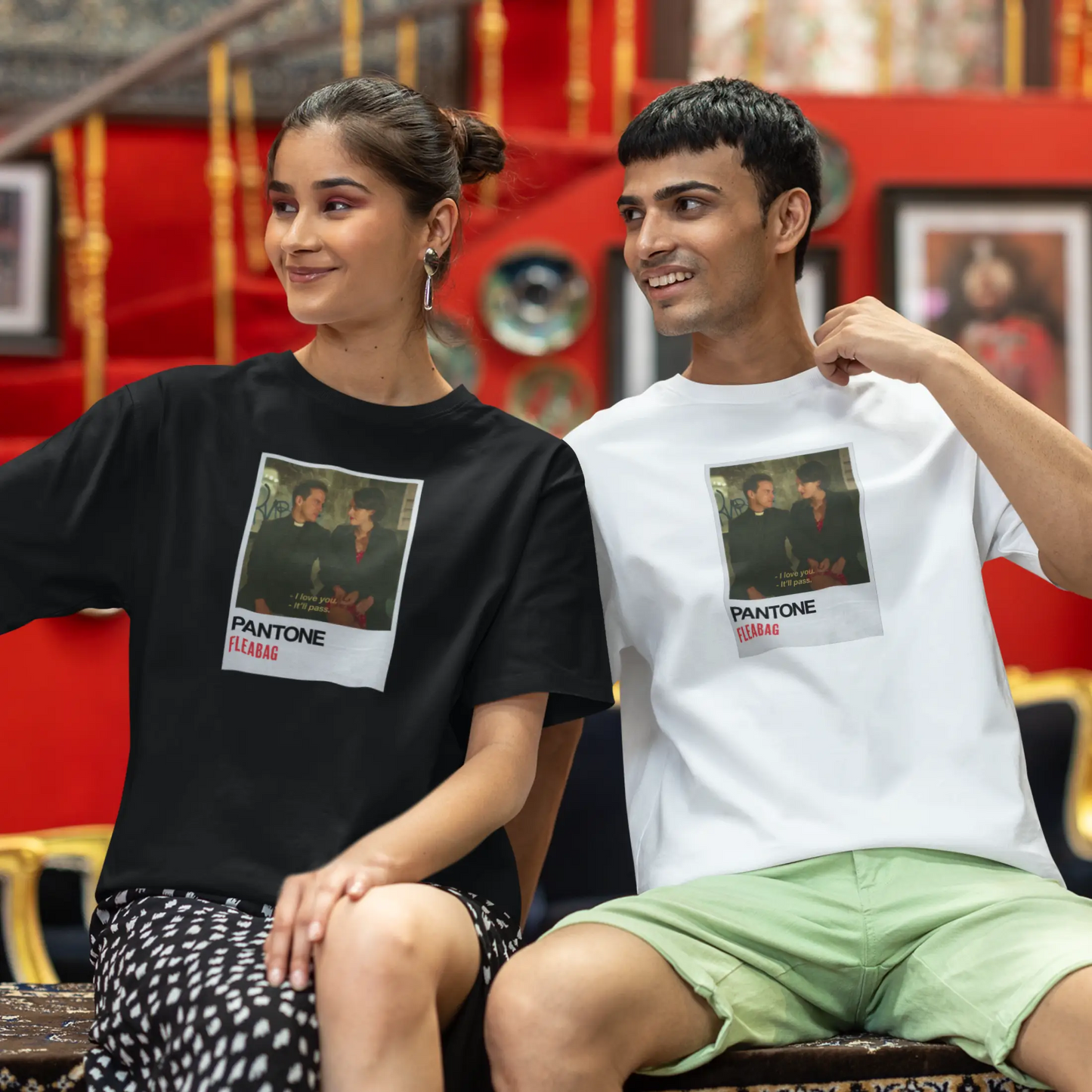 Fleabag Pantone Oversized T-shirt