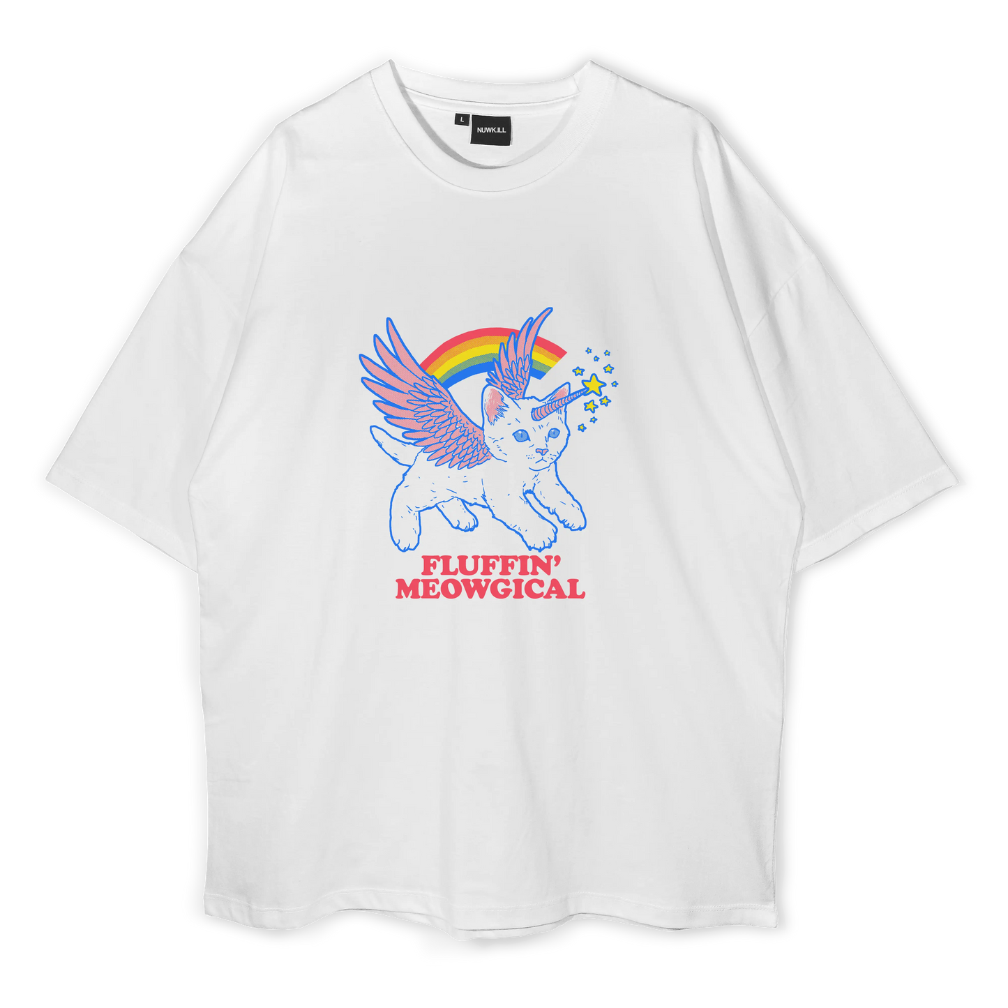 Fluffing Meowgical Oversized T-shirt