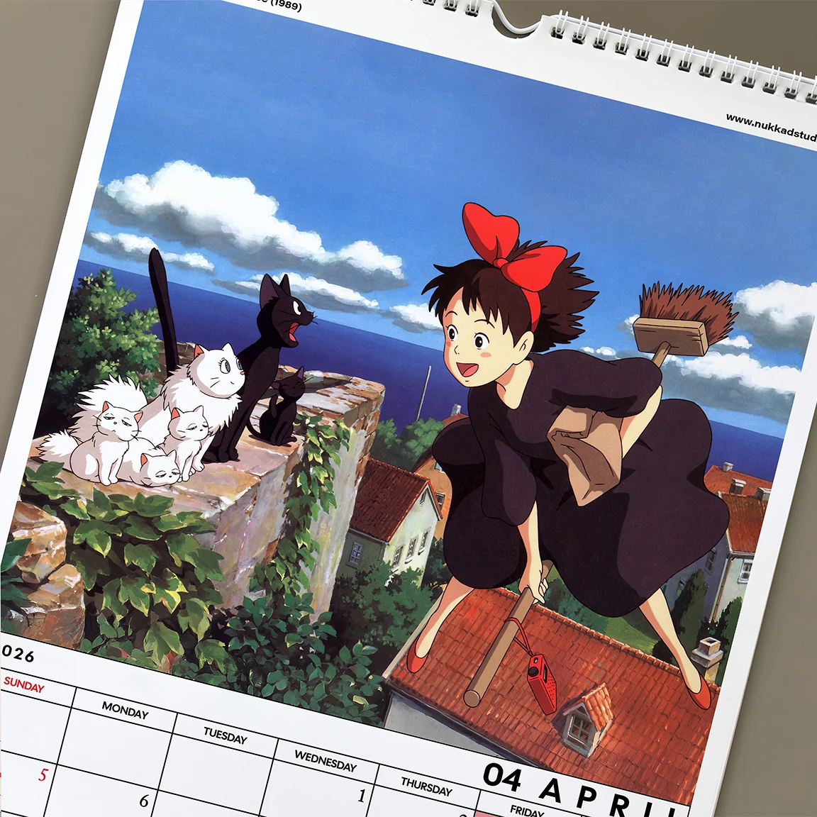 Studio Ghibli Calendar 2026 Wall Calendar