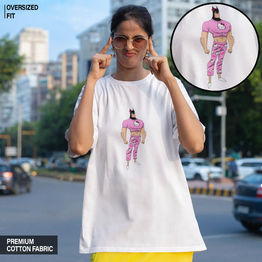 Hello Kitty x Batman Oversized T-shirt