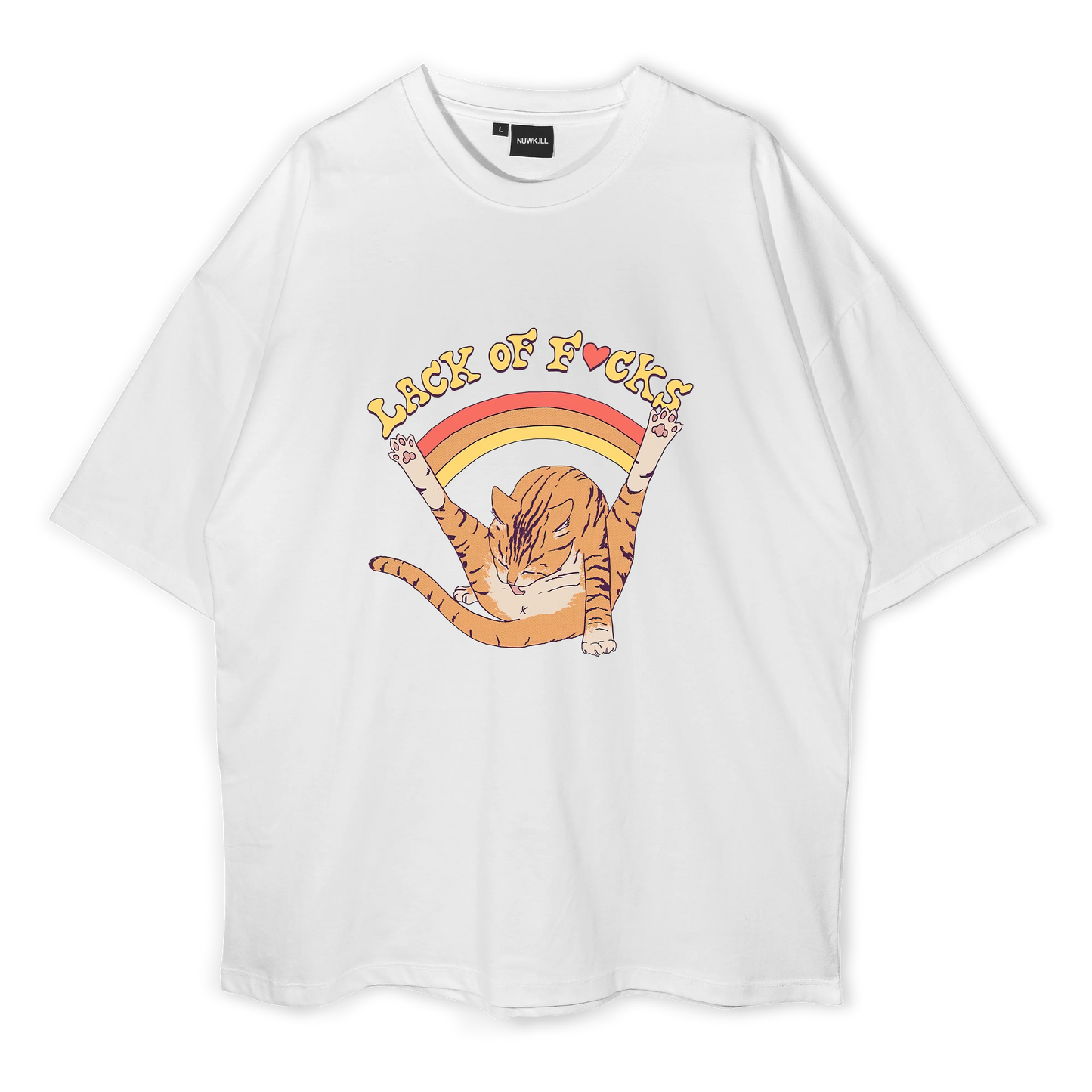 Lack of F*ucks Oversized T-Shirt Oversized
