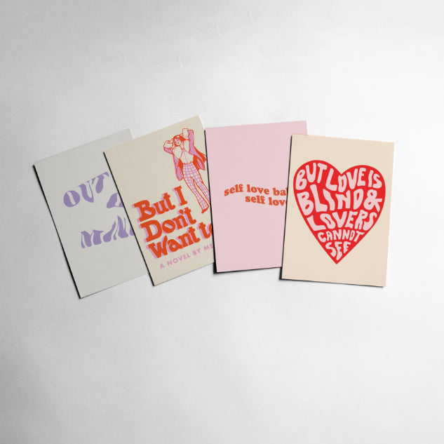 November Kit - 51 Prints (4x 6 - Postcard size) - Nukkad Studios