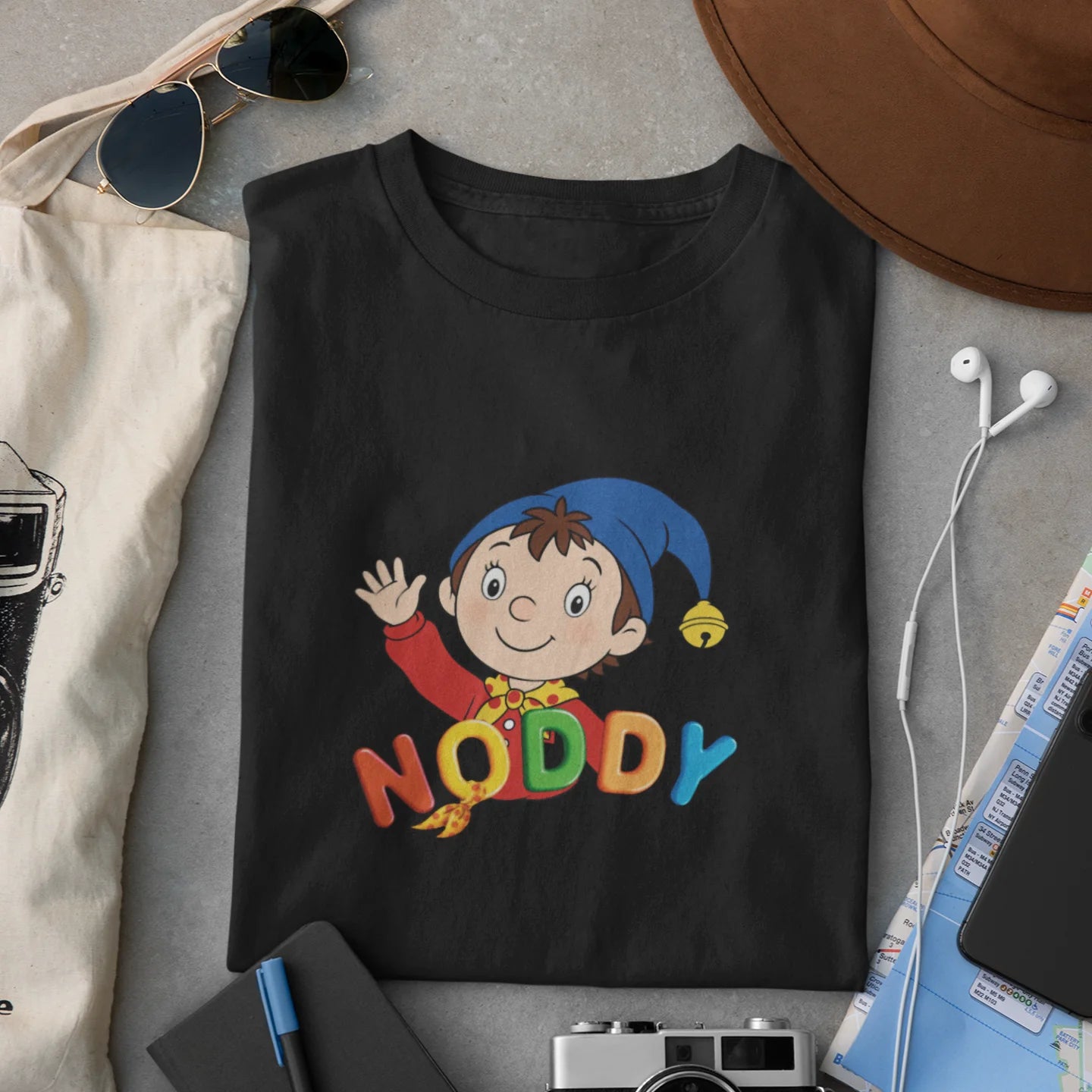 Noddy Cartoon Oversized T-shirt