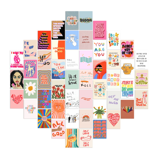 November Kit - 51 Prints (4x 6 - Postcard size) - Nukkad Studios