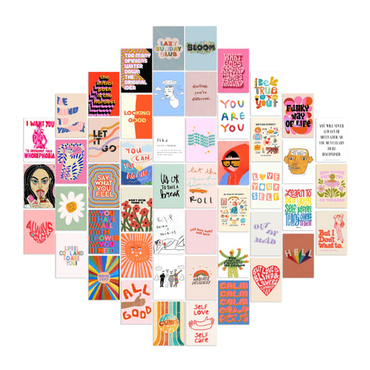 November Kit - 51 Prints (4x 6 - Postcard size) - Nukkad Studios