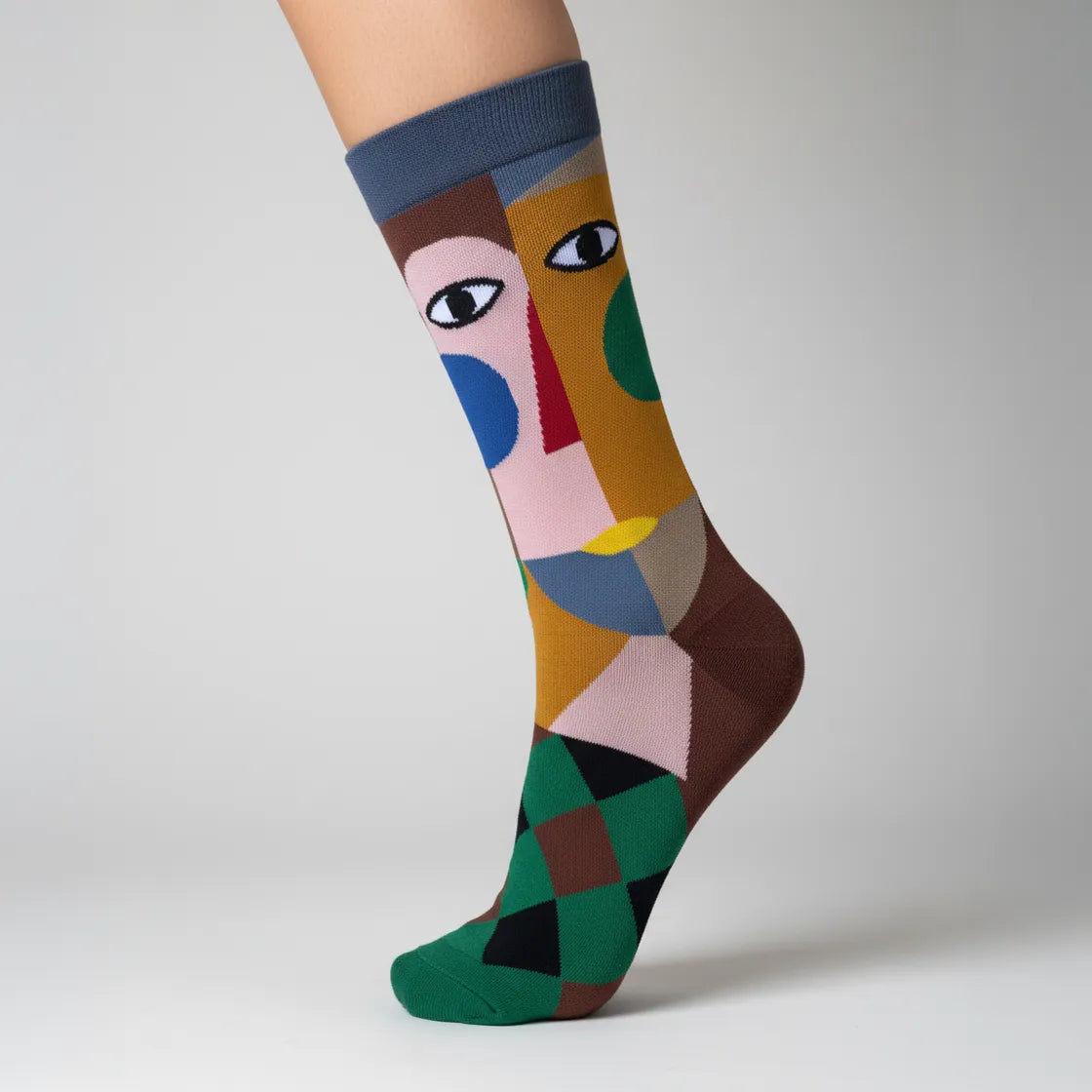 Piccaso Cubist Art Socks