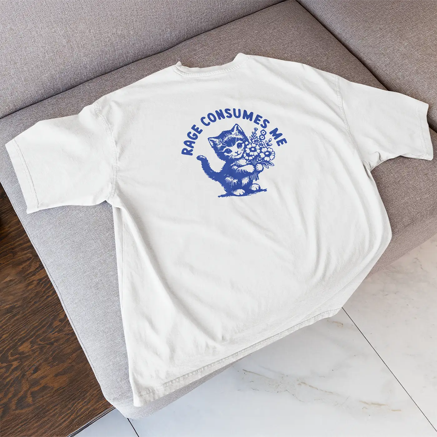 Rage Consumes Me Oversized T-shirt