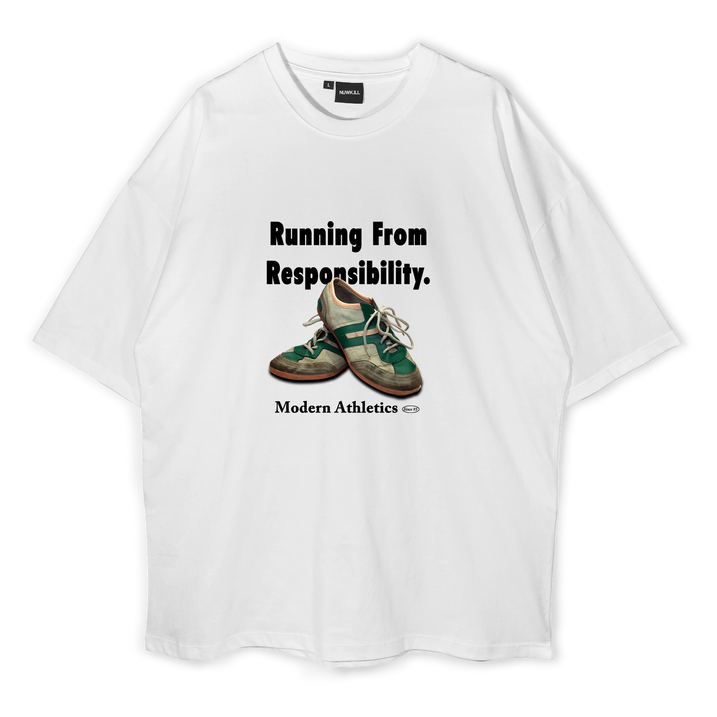 Running From Responsibility Oversized T-shirt
