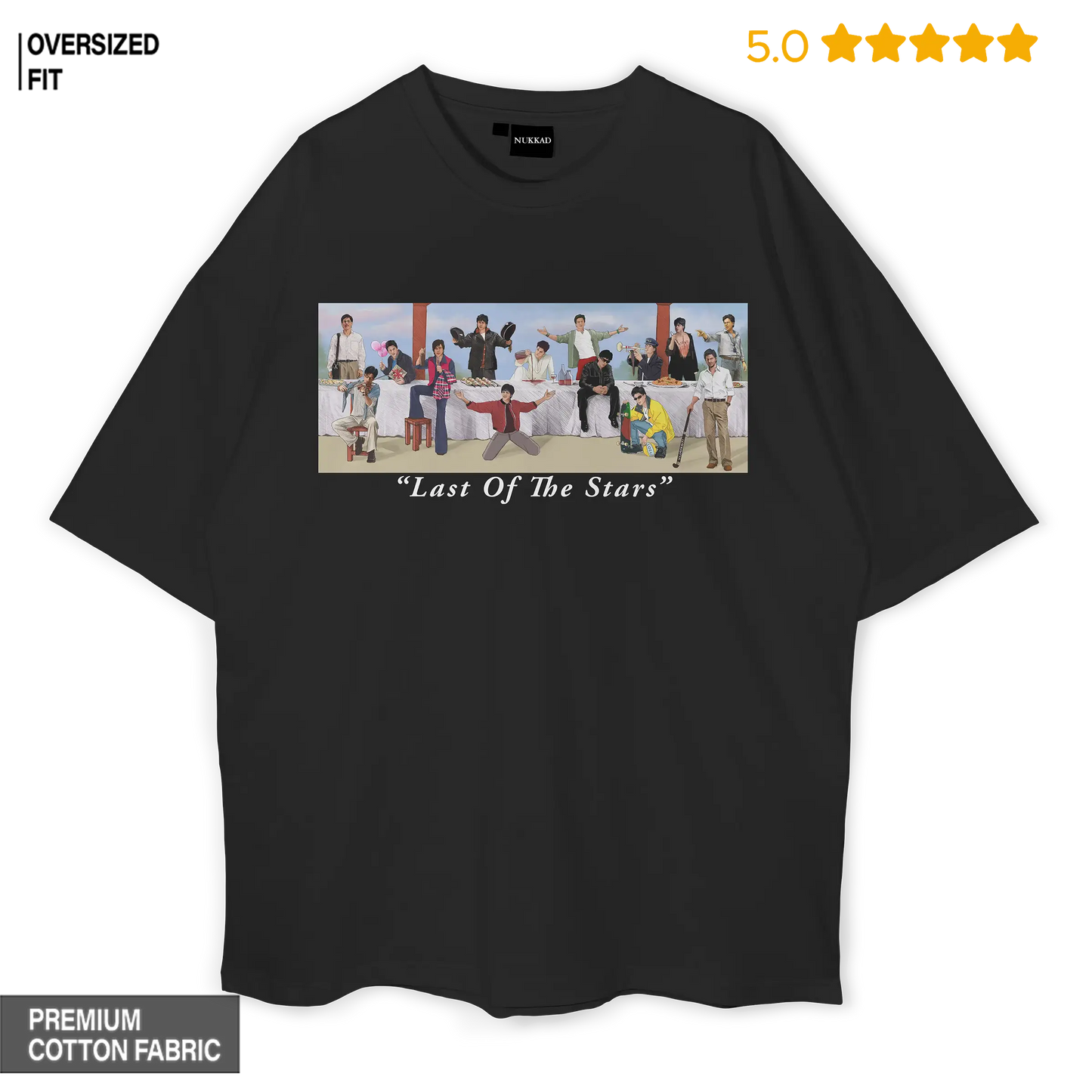 Shah Rukh Khan (SRK) - Last of The Stars Oversized T-shirt