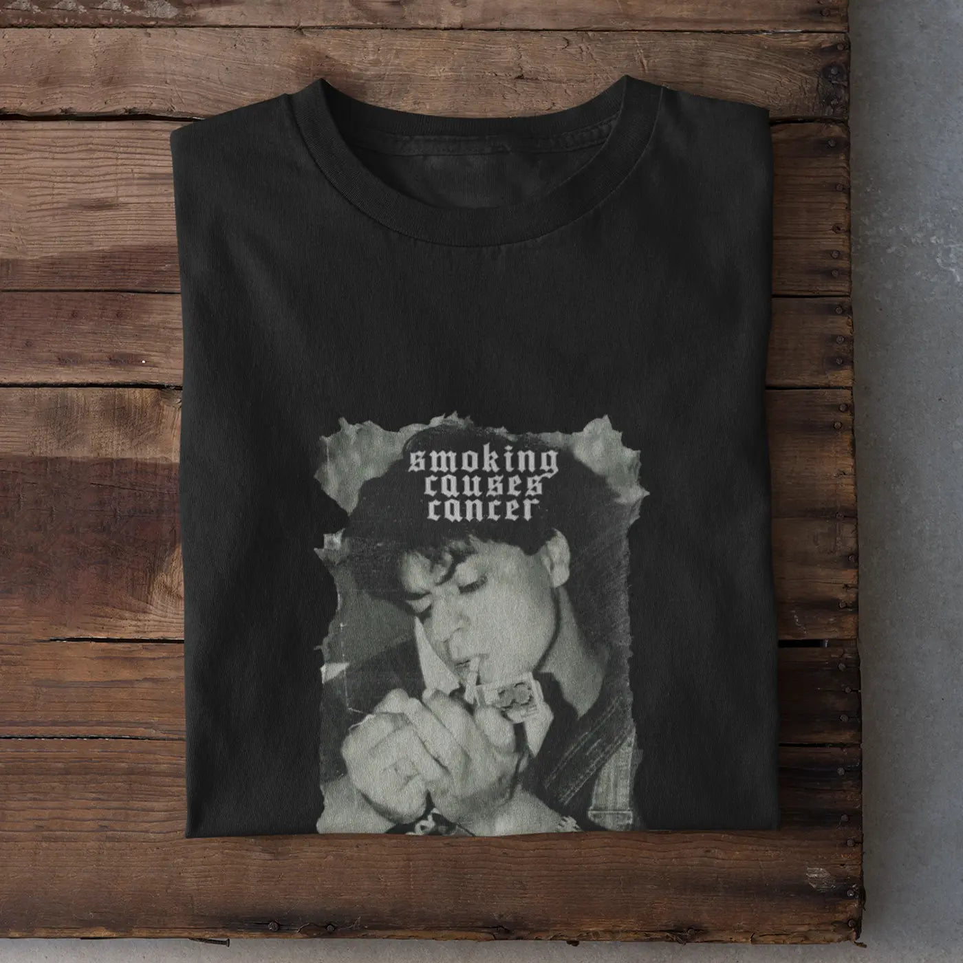 Shah Rukh Khan (SRK) - Smoking Causes Cancer Oversized T-shirt