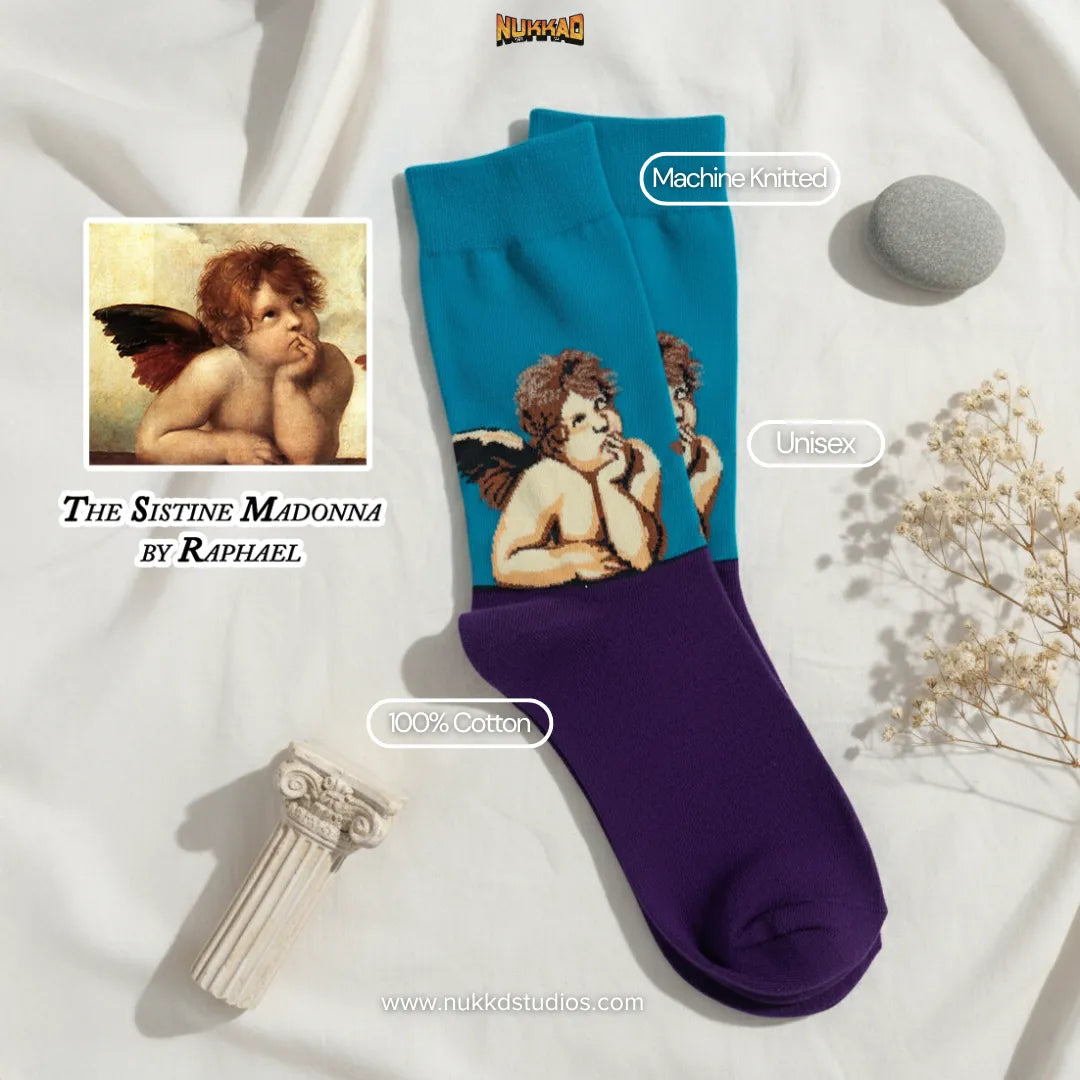 The Sistine Madonna by Raphael Socks