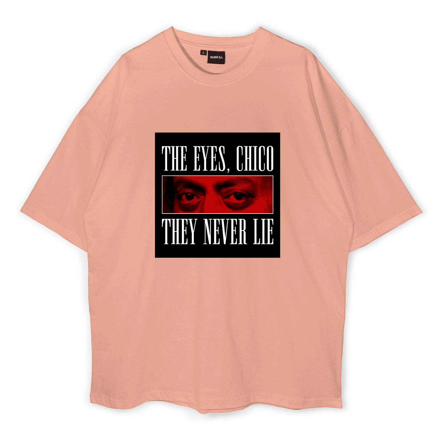 The Eyes, Chico They Never Lie Oversized T-shirt