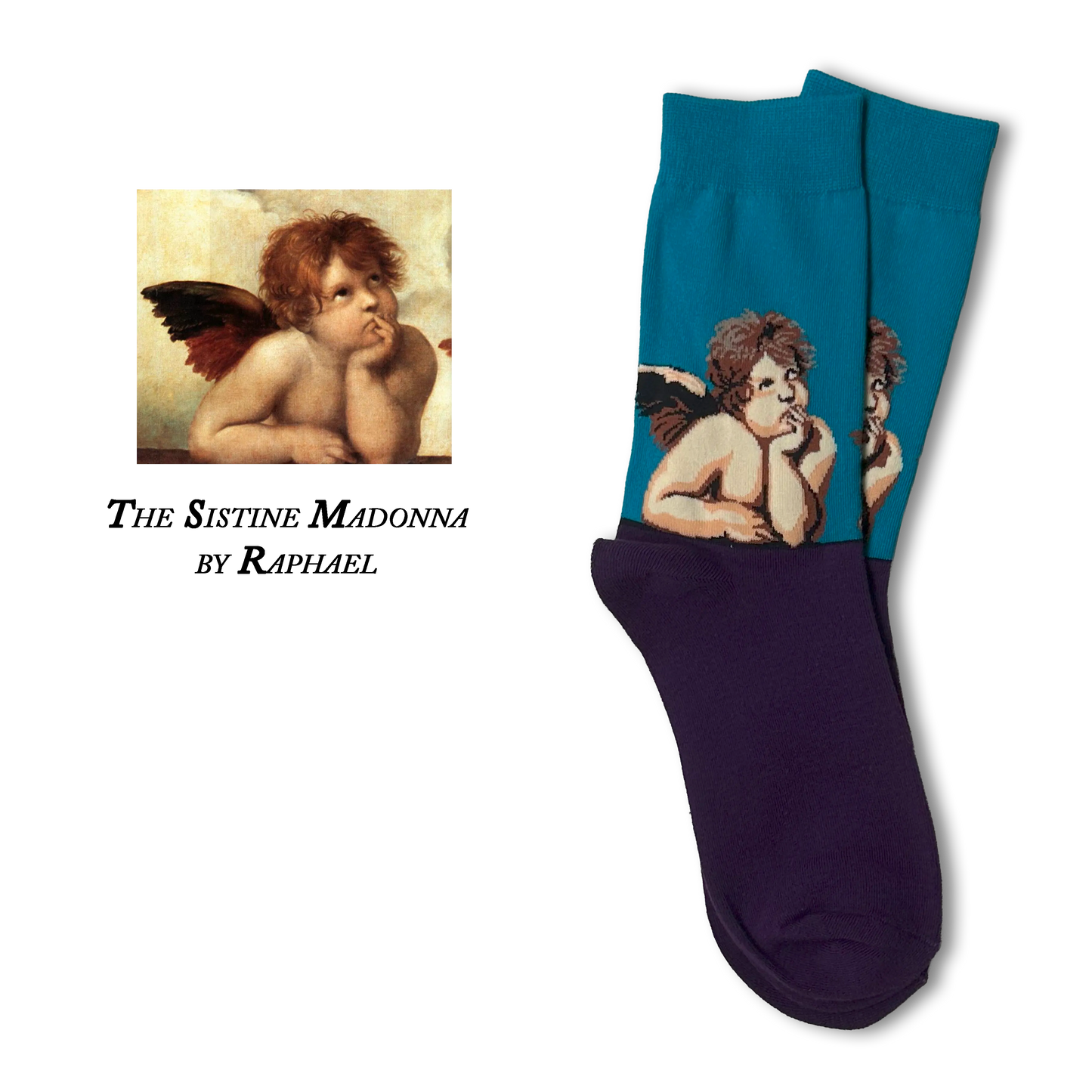 The Sistine Madonna by Raphael Socks
