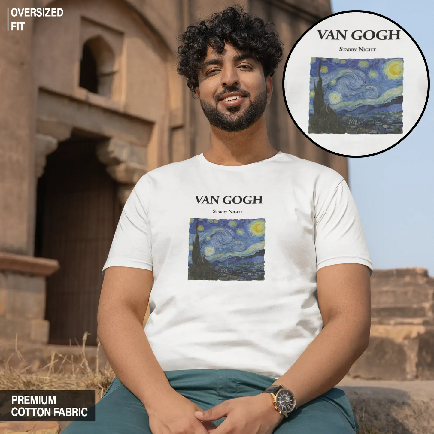 Starry Night Oversized T-shirt