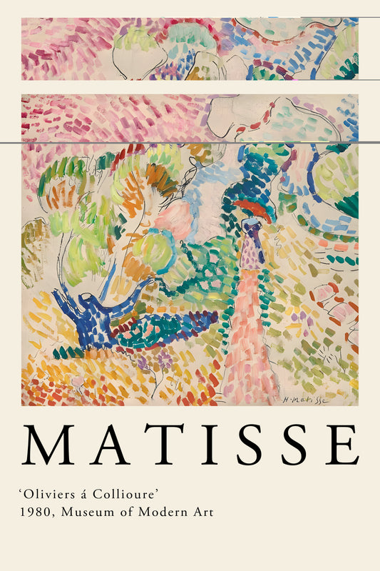 Olive Trees at Collioure Poster by Henri Matisse - Nukkad Studios