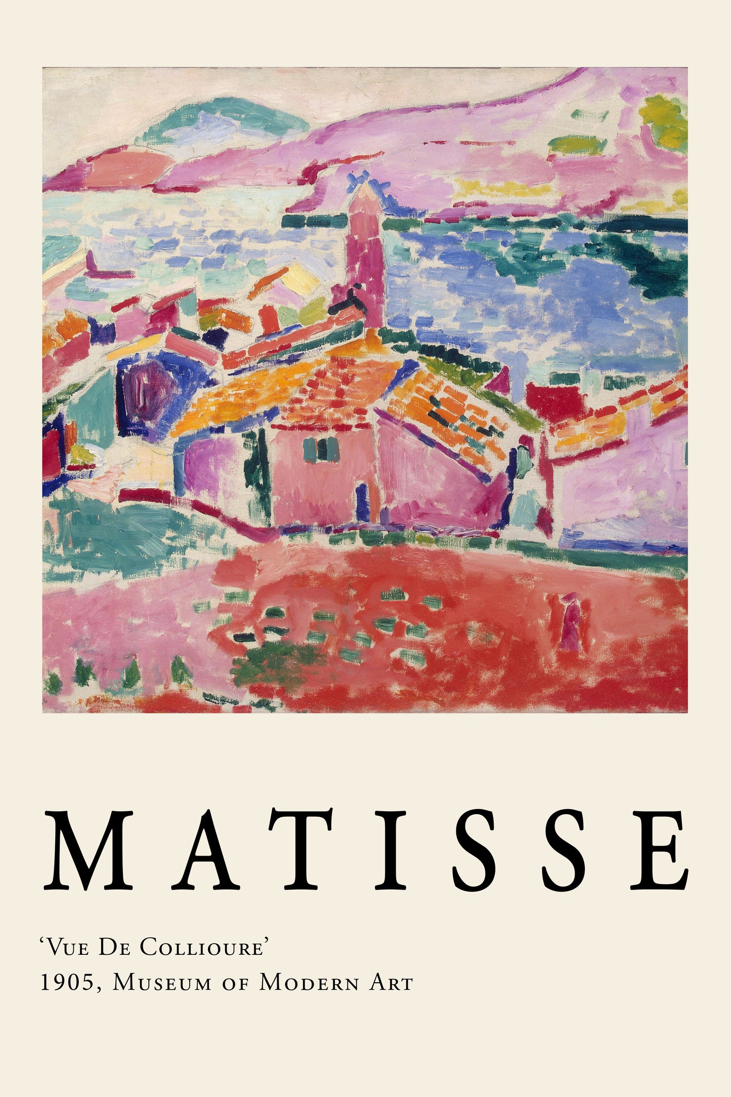 View of Collioure Poster by Henri Matisse