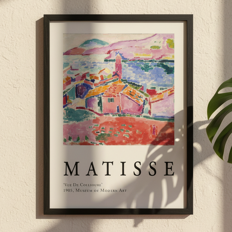 View of Collioure Poster by Henri Matisse