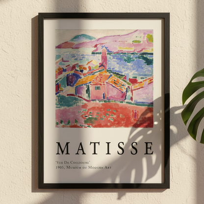 View of Collioure Poster by Henri Matisse