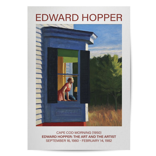 Cape Cod Morning By Edward Hopper Poster & Framed Print - Nukkad Studios