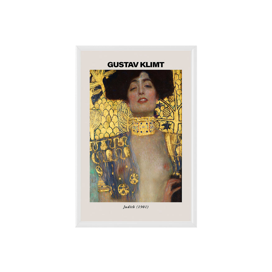 Gustav Klimt Judith and the Head of Holofernes Poster & Framed Print - Nukkad Studios