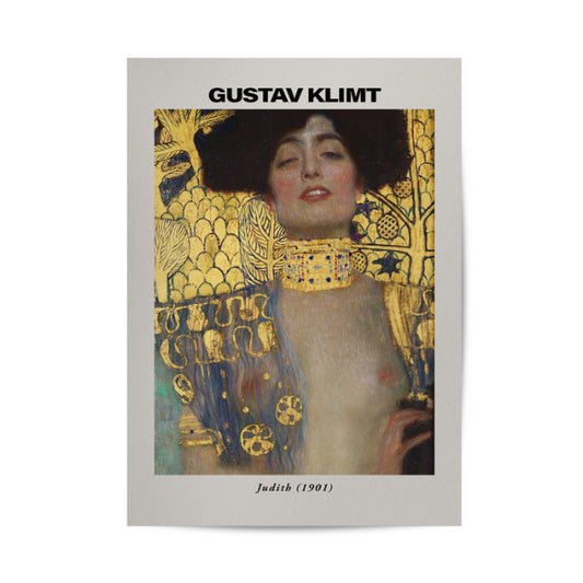 Gustav Klimt Judith and the Head of Holofernes Poster & Framed Print - Nukkad Studios