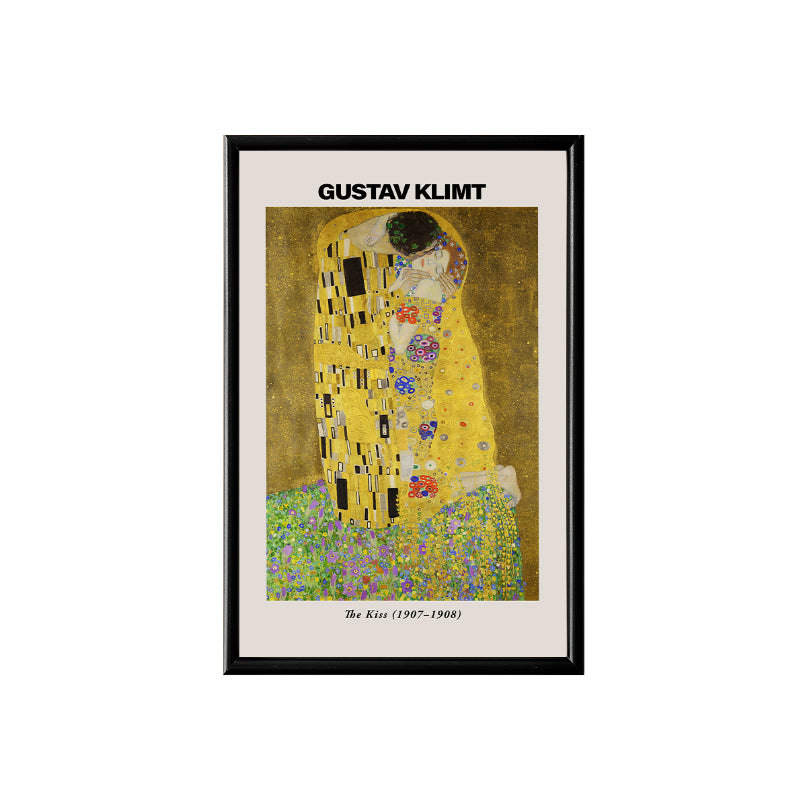 Gustav Klimt The Kiss Poster & Framed Print - Nukkad Studios