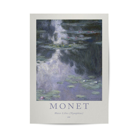 Monet Waterlilies Nymphaeas Poster & Framed Print - Nukkad Studios