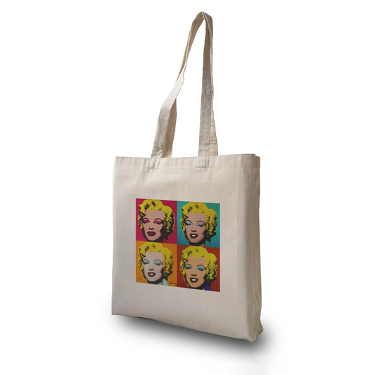 Andy Warhol x Marilyn Monroe Art Tote Bag