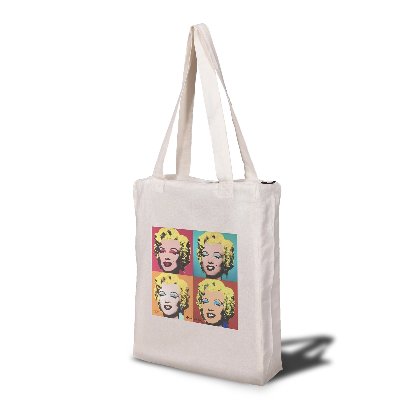 Andy Warhol x Marilyn Monroe Art Tote Bag with Zip