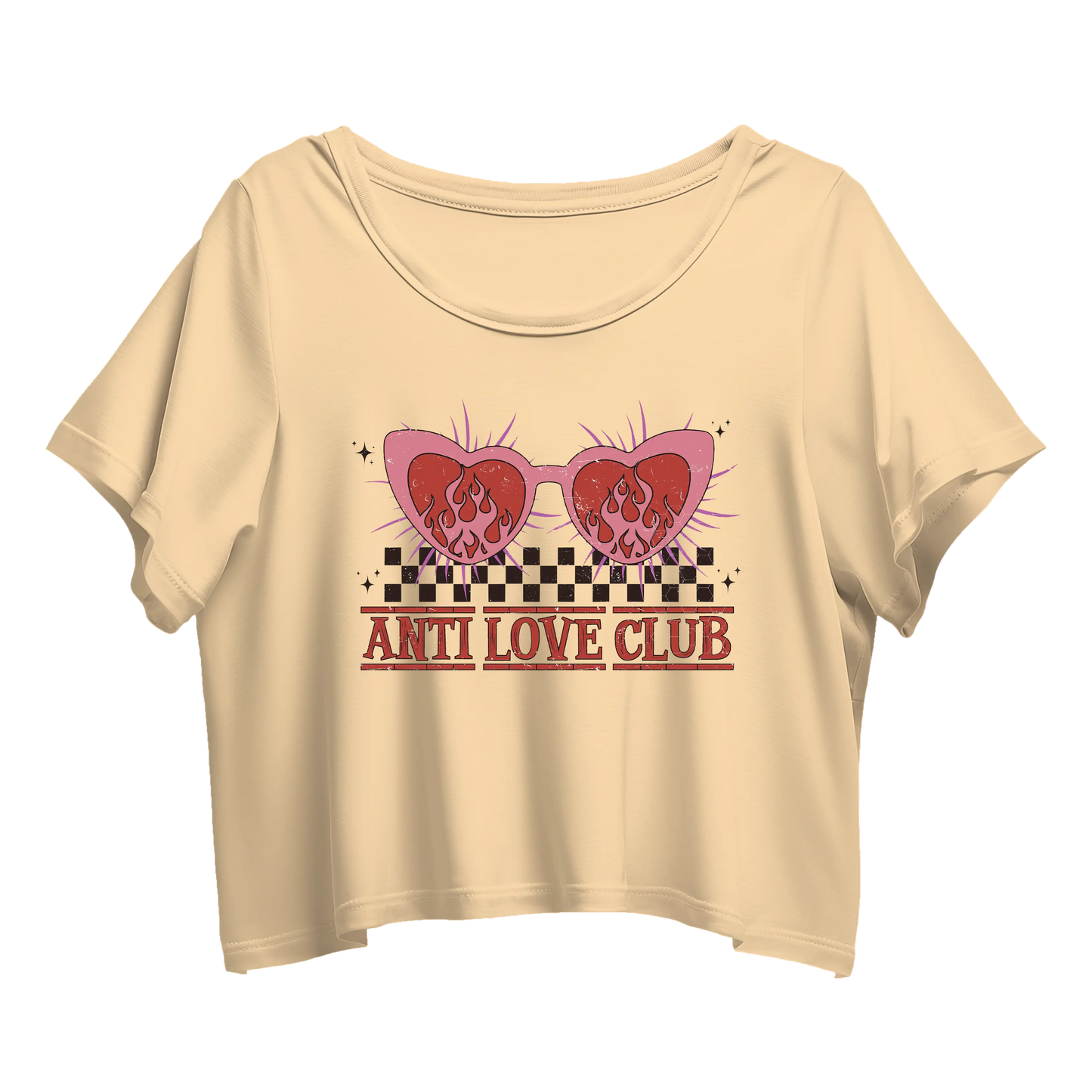 Anti Love Crop Top