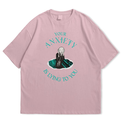 Anxiety (Scream) Oversized T-shirt