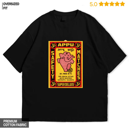 Appu Matchbox Oversized T-Shirt
