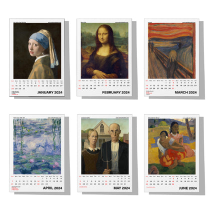 Art Calendar 2024