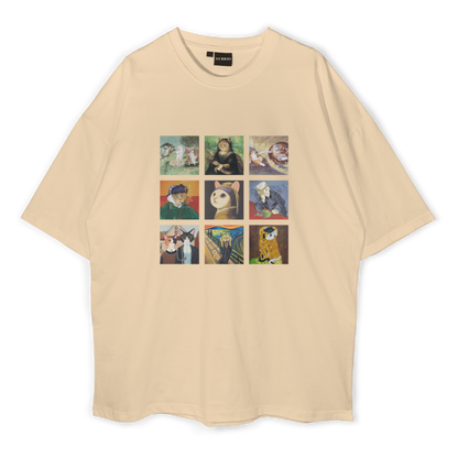 Art Cats Oversized T-shirt