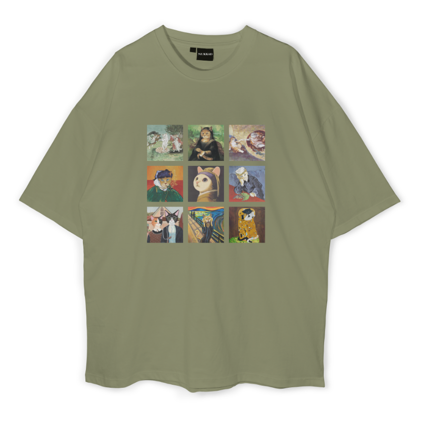 Art Cats Oversized T-shirt