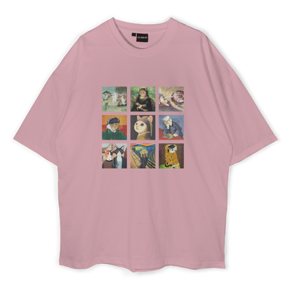 Art Cats Oversized T-shirt