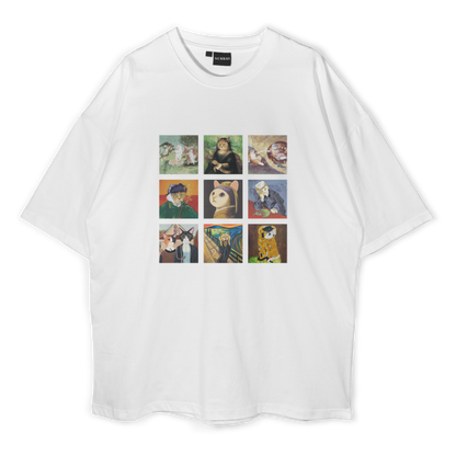 Art Cats Oversized T-shirt