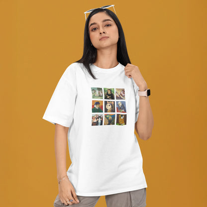 Art Cats Oversized T-shirt
