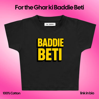 Baddie Beti Y2K Baby Tee
