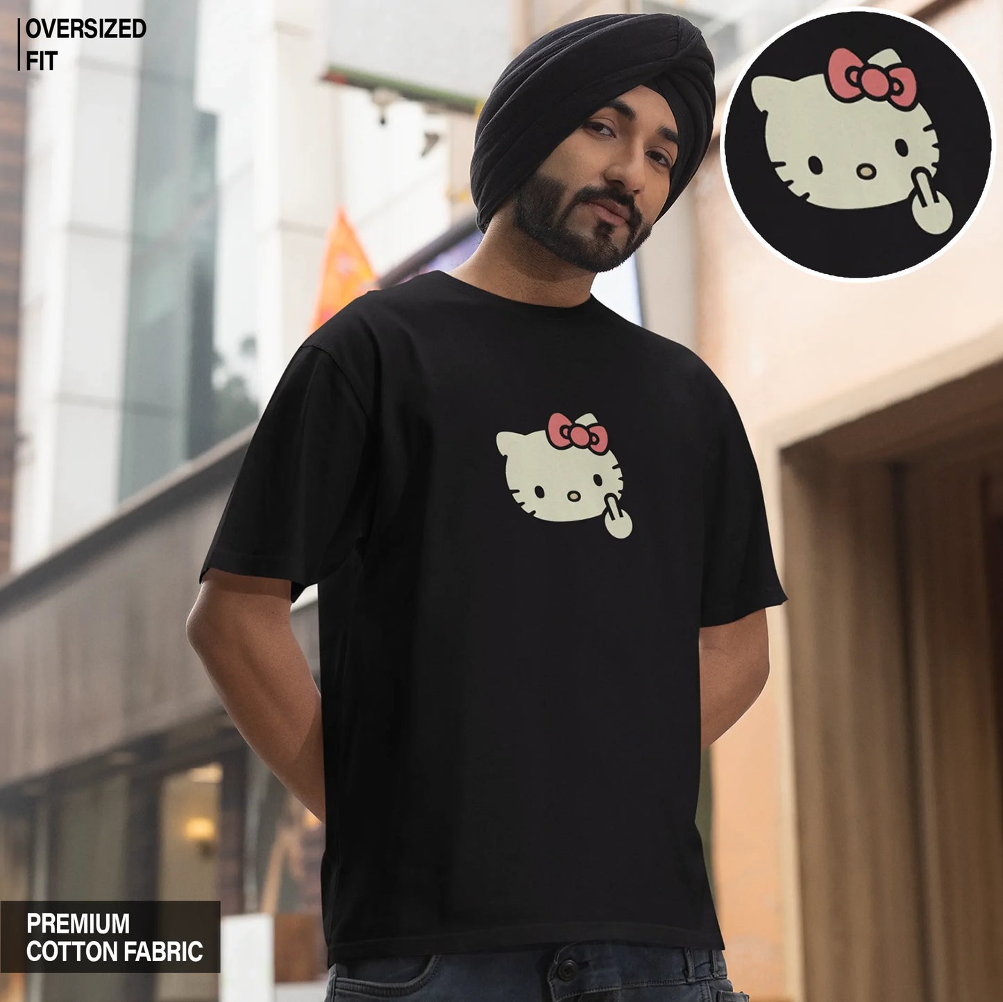 Bad Kitty Oversized T-shirt
