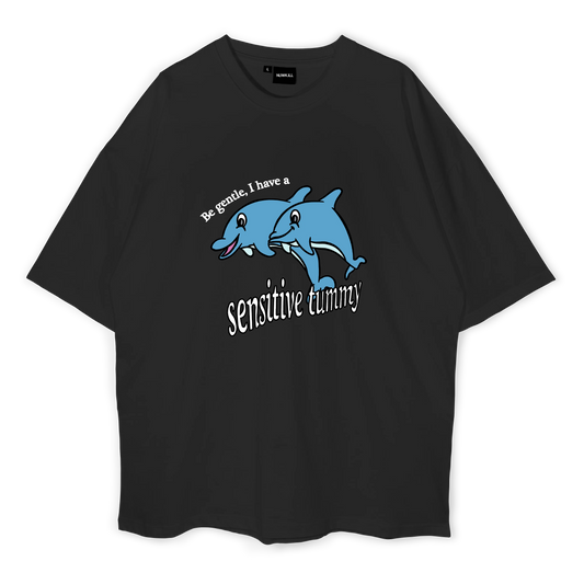 Sensitive Tummy Oversized T-shirt