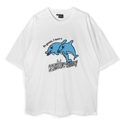 Sensitive Tummy Oversized T-shirt