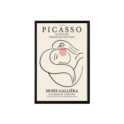 Picasso Sleeping Girl Poster & Framed Print