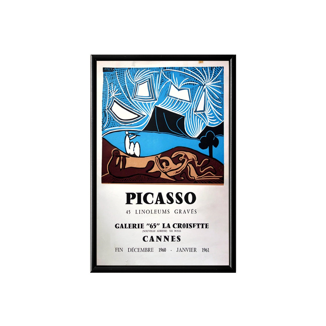 Picasso Bacchanal with Acrobat Poster & Framed Print
