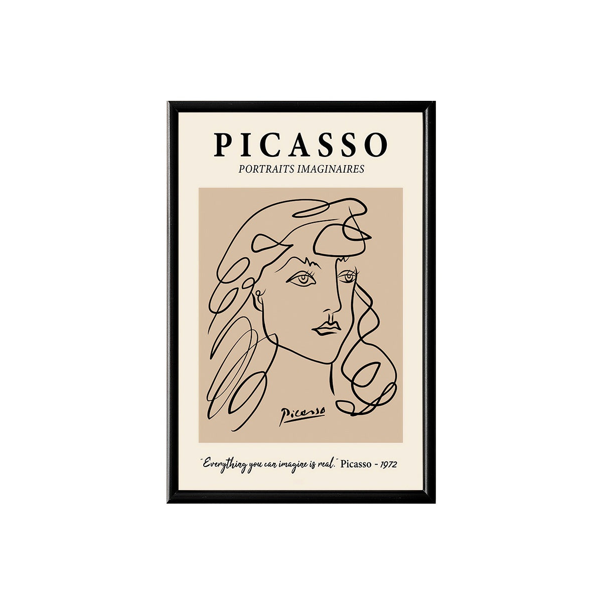 Picasso Women Poster & Framed Print - Nukkad Studios